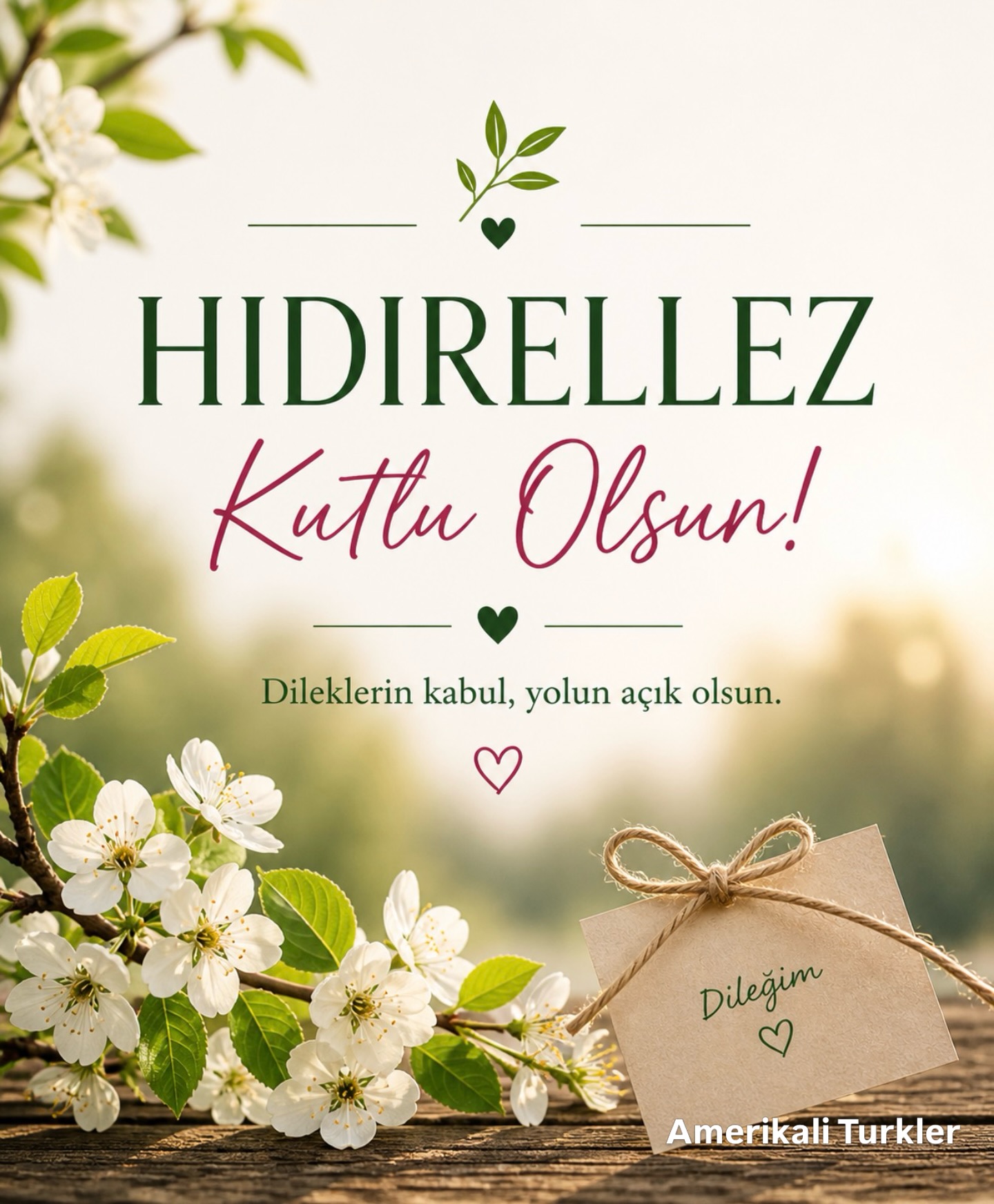 Hıdırellez Kutlu Olsun!