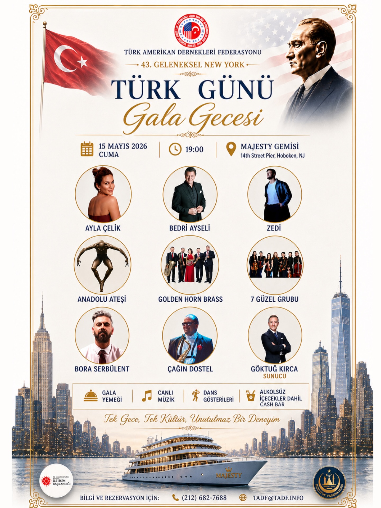 New York’ta Türk Rüzgarı Esecek!