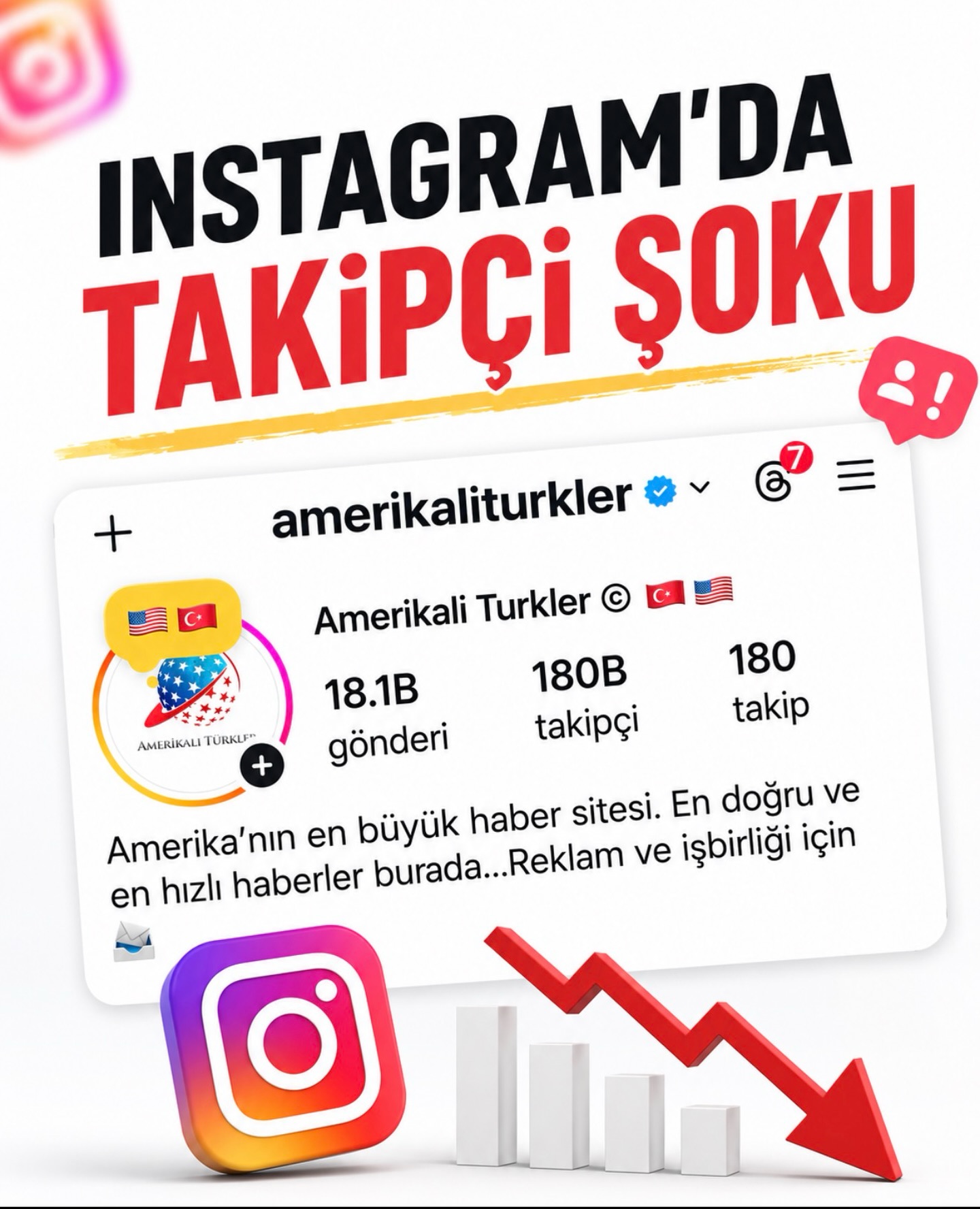 Instagram’da Takipçi Şoku