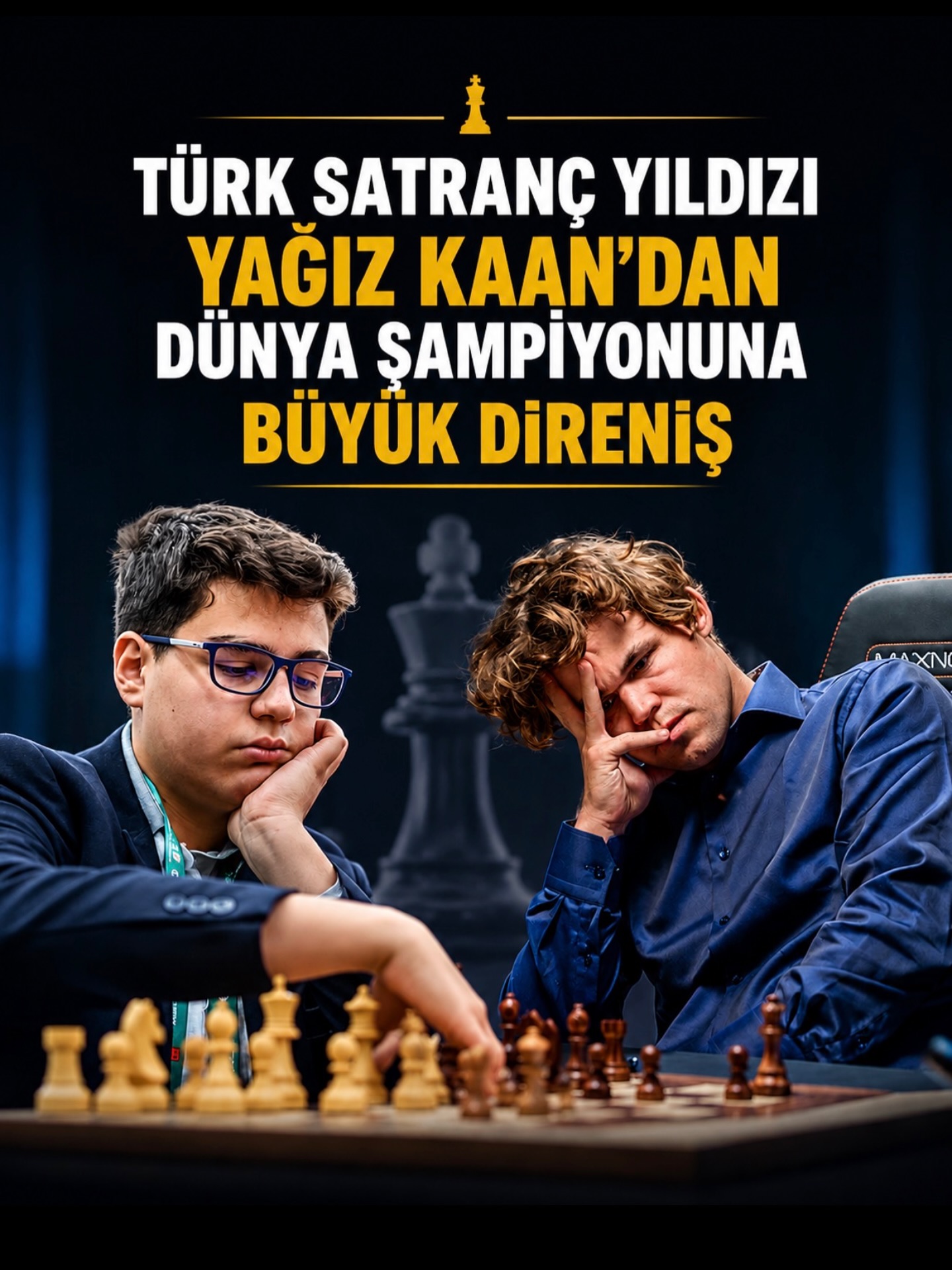 Türk Satranç Yıldızı Yağız Kaan’dan Dünya Şampiyonuna Büyük Direniş