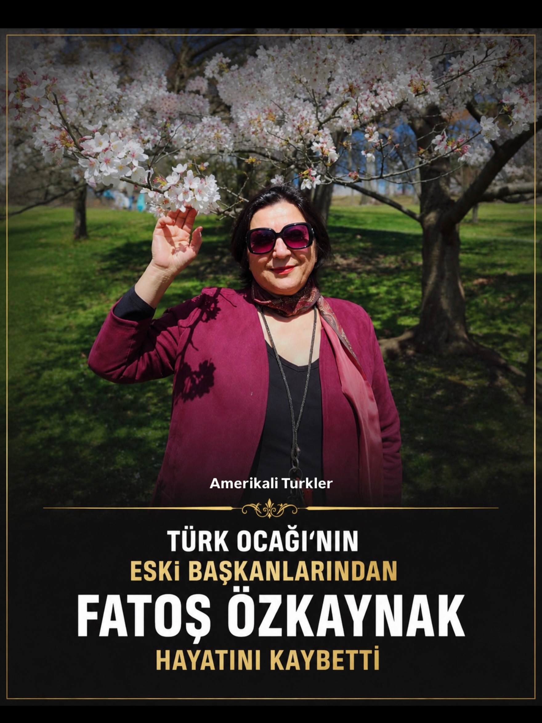 Türk Ocağı’nın Eski Başkanlarından Fatoş Özkaynak Hayatını Kaybetti