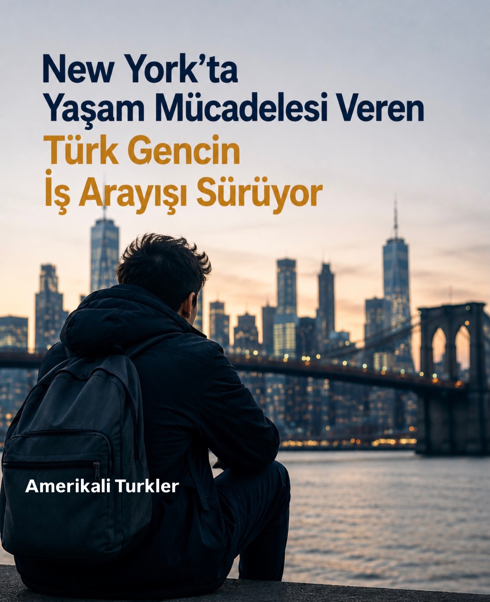 New York Brooklyn’de bir shelterda kalan 29 yaşındaki Türk vatandaşı, yaşadığı zor şartlar nedeniyle yardım çağrısında bulunmuştu. Çalışma izni bulunduğunu belirten genç vatandaş, acil iş aradığını ve günlerdir büyük sıkıntı içinde yaşam mücadelesi verdiğini söylemişti.

Haberimizin ardından Amerika’nın birçok farklı eyaletinden iş teklifleri ve destek mesajları geldi. Yardım etmek isteyen herkese teşekkür ederiz. 🙏

Ancak vatandaşımız şu an bulunduğu şartlar nedeniyle New York dışına çıkamıyor. Bu nedenle özellikle New York ve çevresinde iş imkanı sunabilecek kişilerden destek bekleniyor.

📍Brooklyn, New York📌 Çalışma izni bulunuyor📞 (917) 685-4133

İş verebilecek veya yönlendirme yapabilecek olanlar kendisiyle direkt iletişime geçebilir.