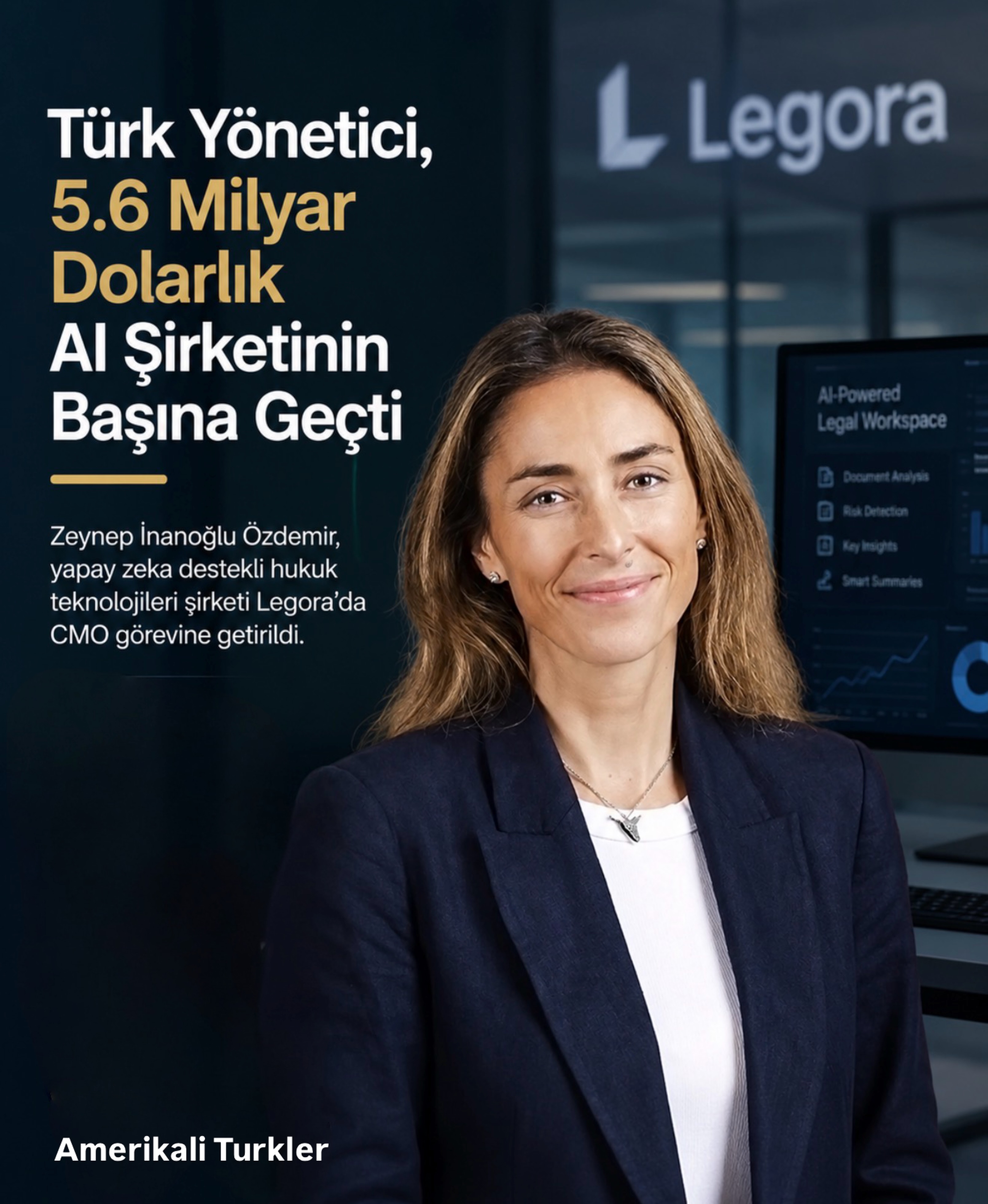 Türk Yönetici, 5.6 Milyar Dolarlık AI Şirketinin Başına Geçti