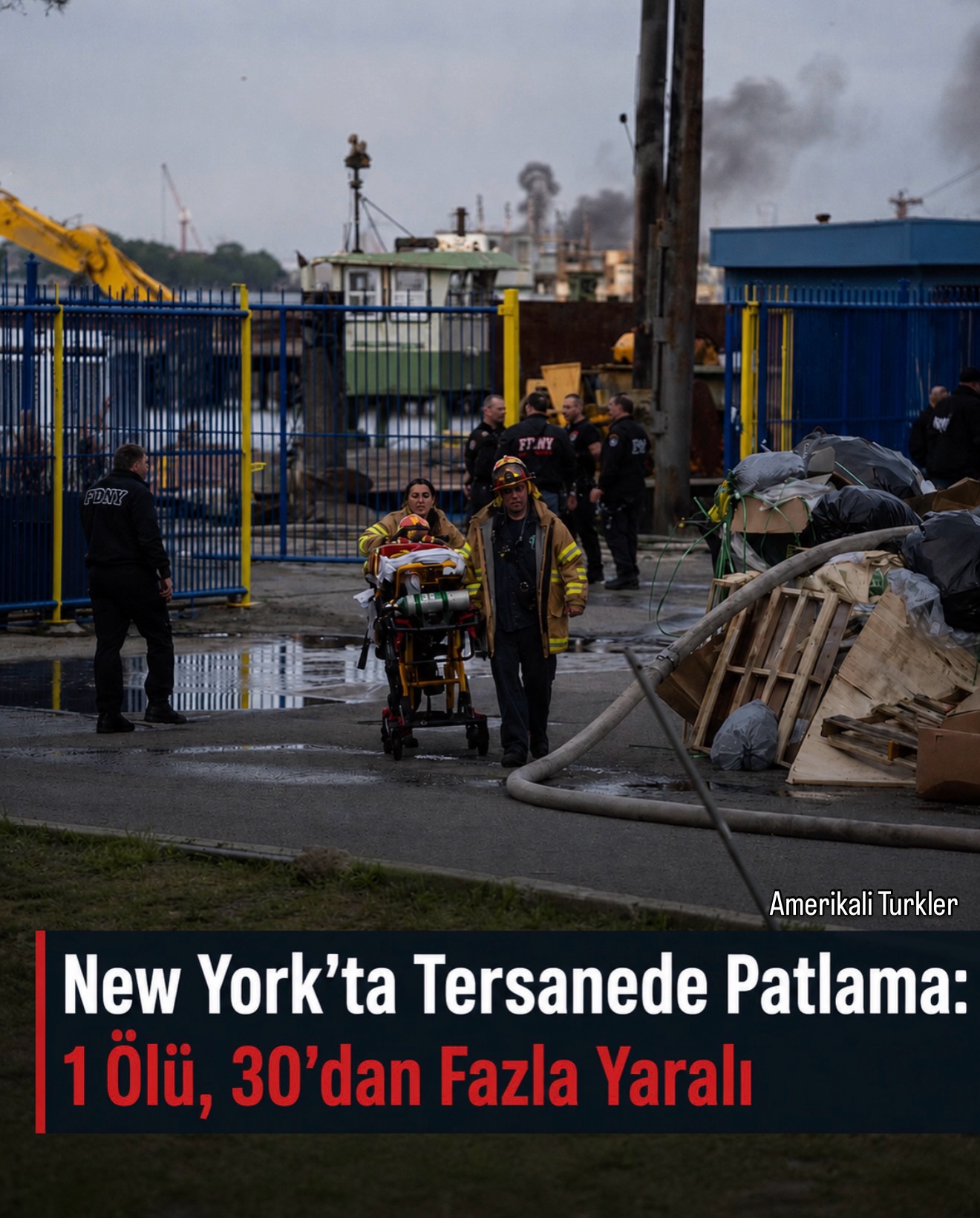 New York’ta büyük patlama!