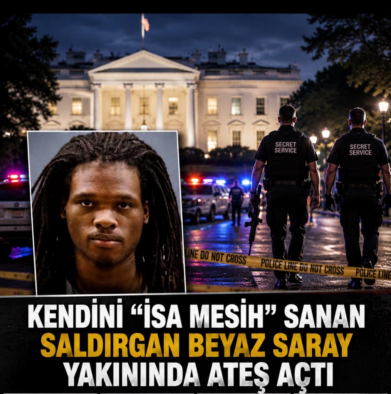 Beyaz Saray yakınında cumartesi akşamı silah sesleri yükseldi.

Yetkililere göre 21 yaşındaki Nasir Best, Beyaz Saray çevresindeki güvenlik noktasına yaklaşarak ateş açtı. Olay yerine saniyeler içinde müdahale eden gizli  servis ajanları saldırgana karşılık verdi.

Çıkan çatışmada saldırgan olay yerinde hayatını kaybetti. İlk bilgilere göre bölgede bulunan en az bir sivil de ağır yaralandı.

Olay sırasında Beyaz Saray kısa süreliğine kapatılırken, bölgede görev yapan gazeteciler güvenlik nedeniyle sığınaklara yönlendirildi. Görgü tanıkları peş peşe çok sayıda silah sesi duyulduğunu söyledi.

Yetkililer, saldırganın daha önce de Beyaz Saray çevresinde şüpheli davranışlar nedeniyle gözaltına alındığını ve psikolojik sorunlar yaşadığının bilindiğini açıkladı. Mahkeme kayıtlarına göre Best’in geçmişte kendisini “İsa Mesih” olarak tanımladığı da ortaya çıktı.

FBI ve Secret Service olayla ilgili soruşturma başlattı.