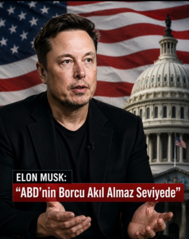ELON MUSK: "ABD'nin Borcu Akıl Almaz Seviyede"