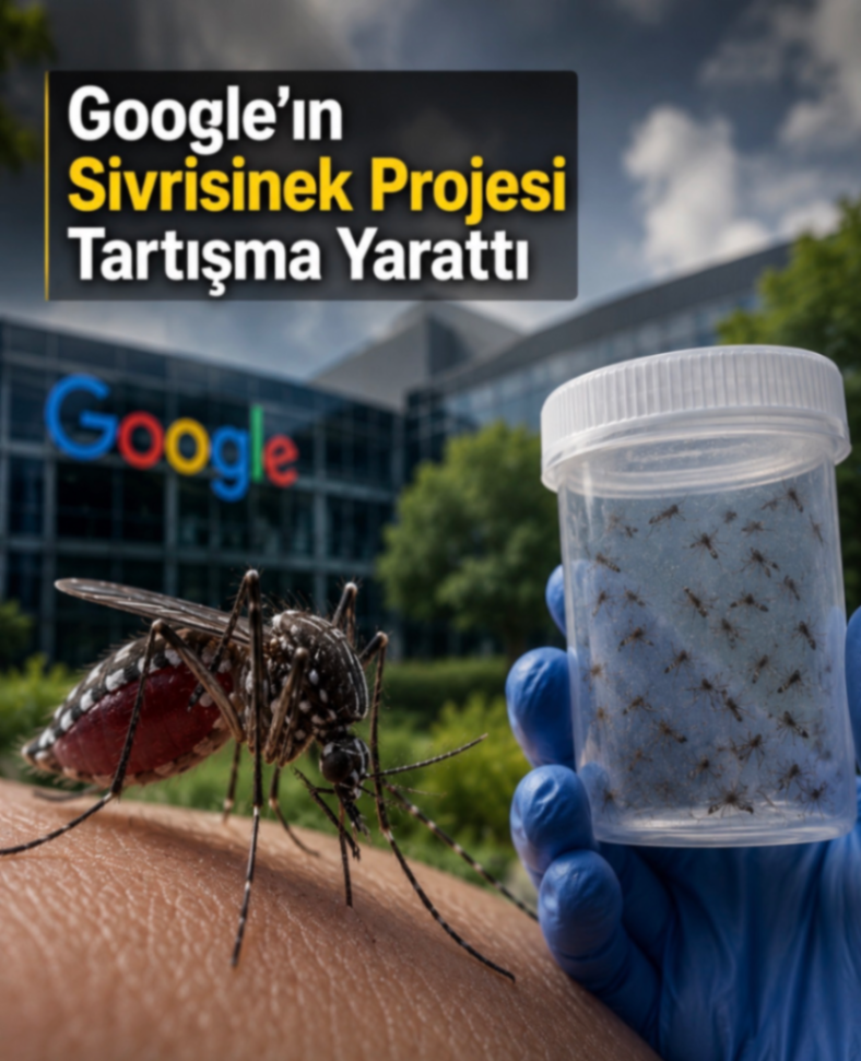Google'n Sivrisinek Projesi Tartışma Yarattı