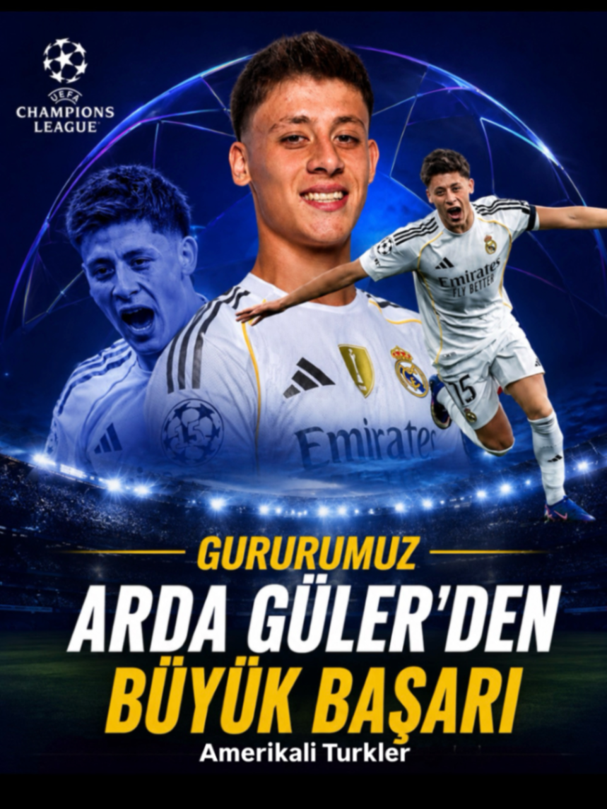 GURURUMUZ ARDA GÜLER'DEN BÜYÜK BAŞARI