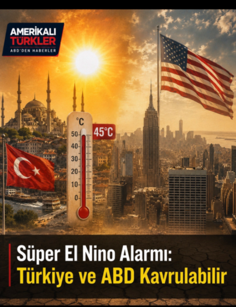 Süper El Nino Alarmi: Türkiye ve ABD Kavrulabilir