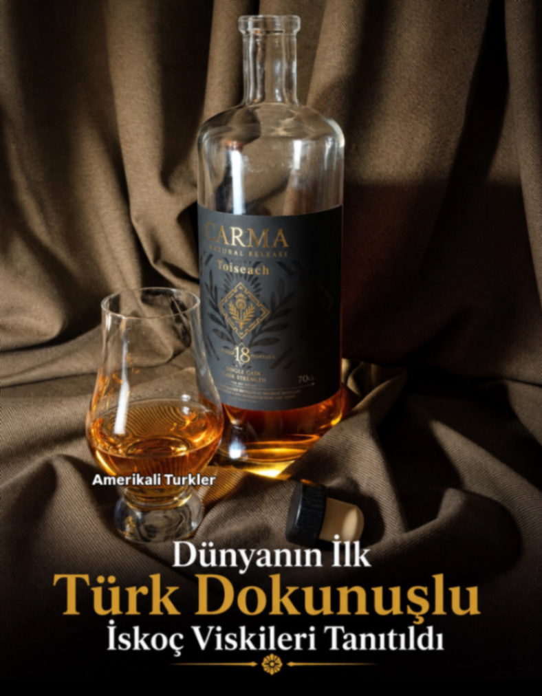 Dünyanın Ilk Türk Dokunuşlu İskoç Viskileri Tanıtıldı