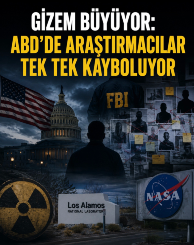 GİZEM BÜYÜYOR: ABD'DE ARAŞTIRMACILAR TEK TEK KAYBOLUYOR