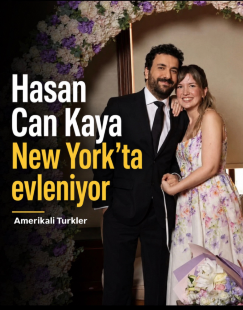 Hasan Can Kaya New York'ta evleniyor