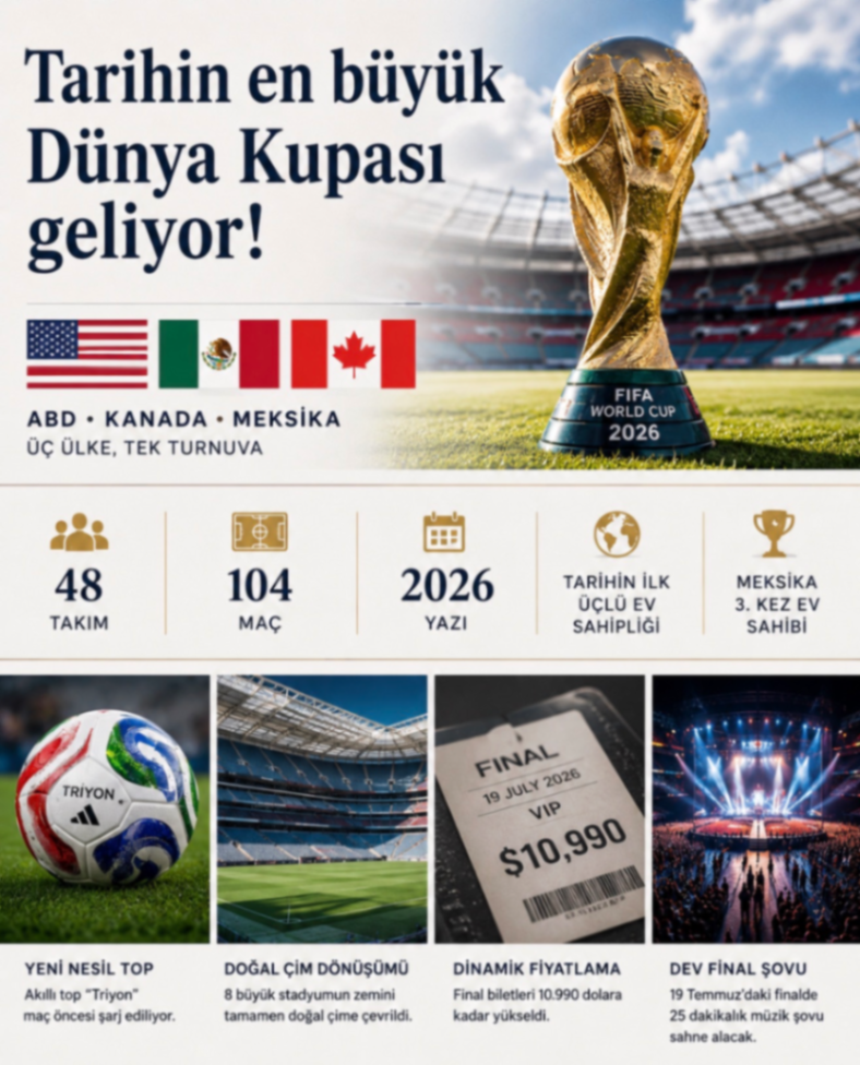 Tarihin en büyük Dünya Kupası geliyor!