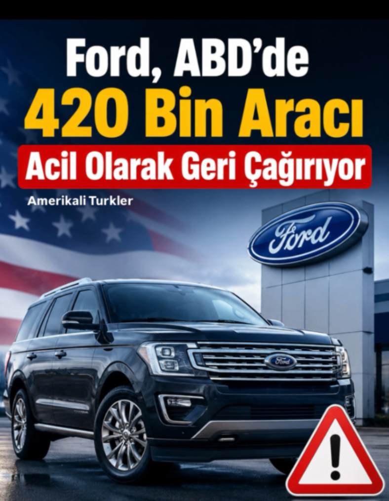 Ford’tan dev geri çağırma kararı