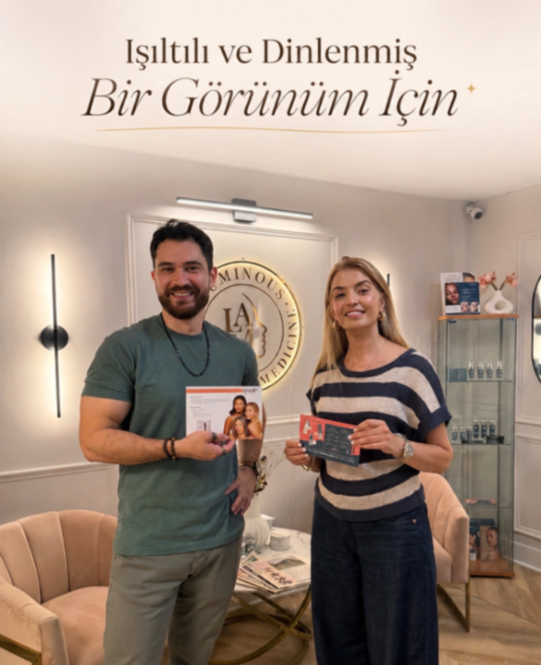 Işıltılı ve Dinlenmiş Bir Görünüm Için
