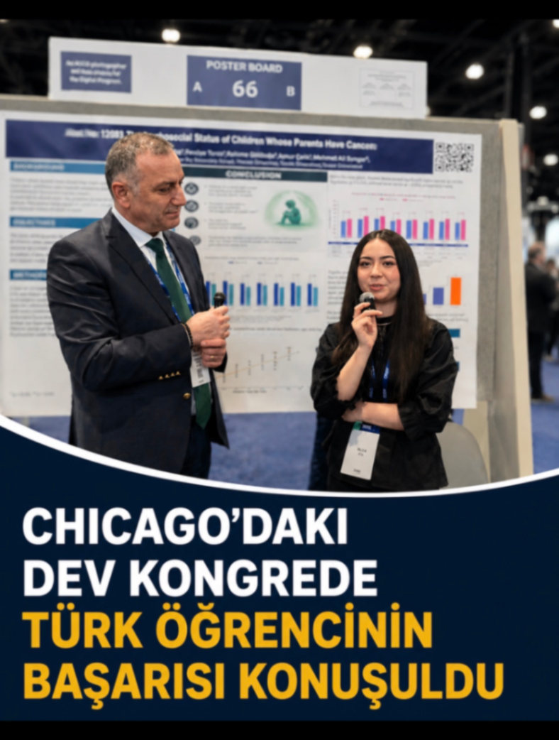 CHICAGO'DAKI DEV KONGREDE TÜRK ÖĞRENCİNİN BAŞARISI KONUŞULDU