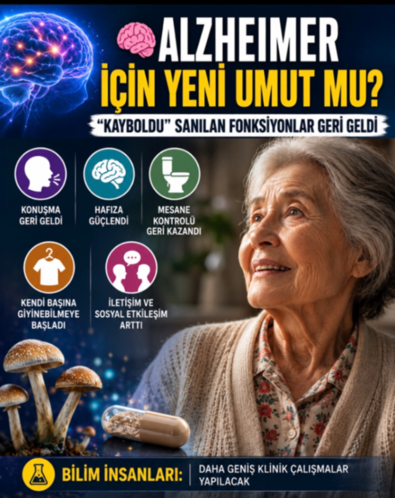 ALZHEIMER İÇİN YENİ UMUT MU?