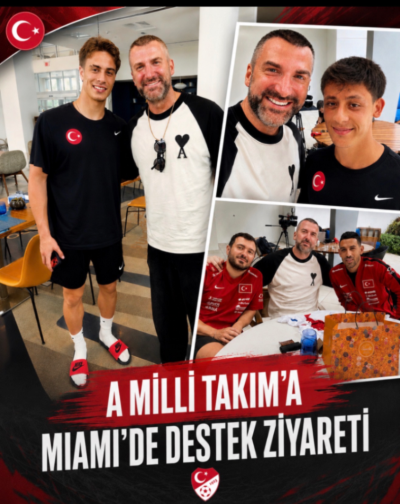 A MİLLİ TAKIM'A MIMI'DE DESTEK ZİYARETİ