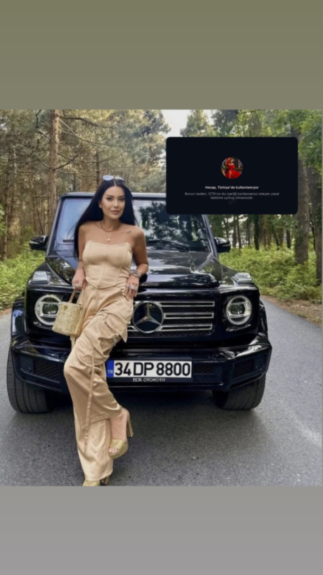 DİLAN POLAT'IN iNSTAGRAM УК ОТОНО HESABI TÜRKİYE'DE ERİŞİME KAPATILDI