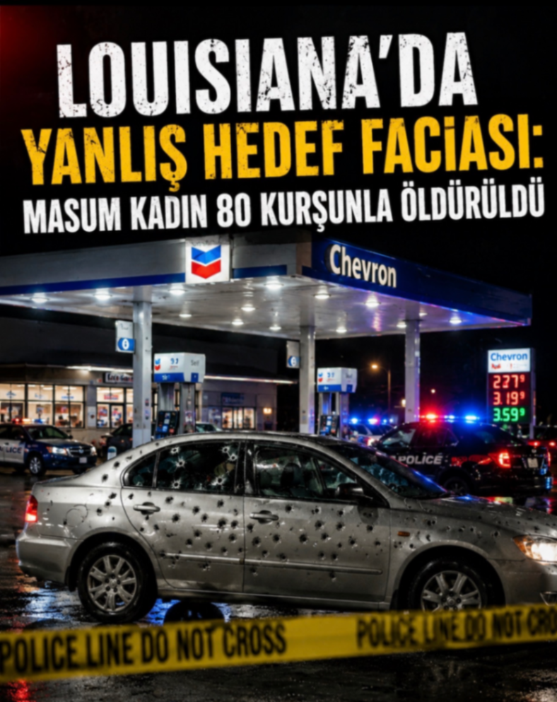 LOUISIANA'DA YANLIŞ HEDEF FACTASI: MASUM KADIN 80 KURŞUNLA ÖLDÜRÜLDÜ