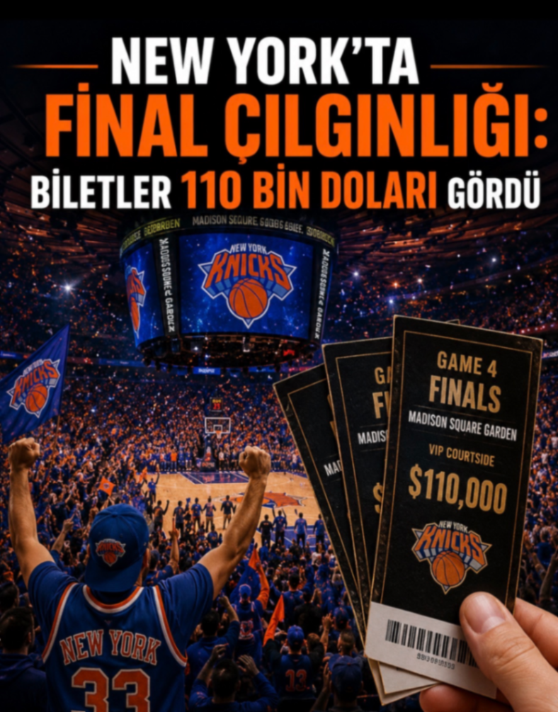 NEW YORKTA 123456789012 FİNAL ÇILGINLIĞI: BİLETLER 110 BİN DOLARI GÖRDÜ
