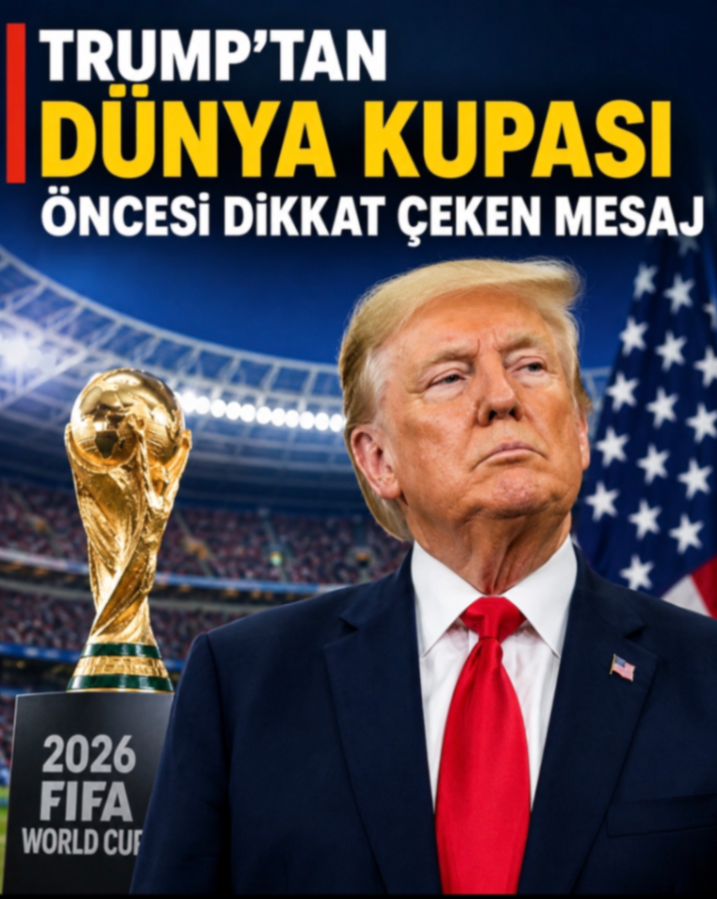 TRUMP'TAN DUNYA KUPASI ÖNCESİ DİKKAT ÇEKEN MESAJ