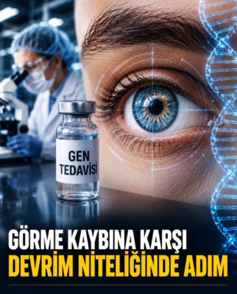 GÖRME KAYBINA KARŞI DEVRİM NITELIĞİNDÉ ADIM