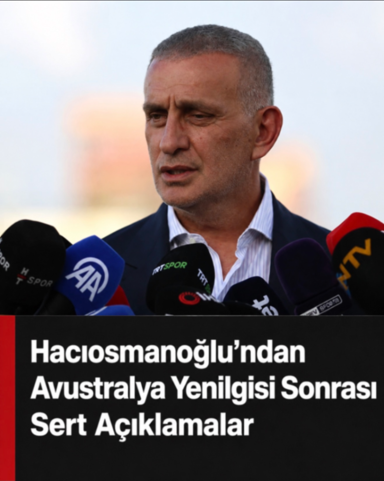 Hacıosmanoğlu'ndan Avustralya Yenilgisi Sonrası Sert Açıklamalar