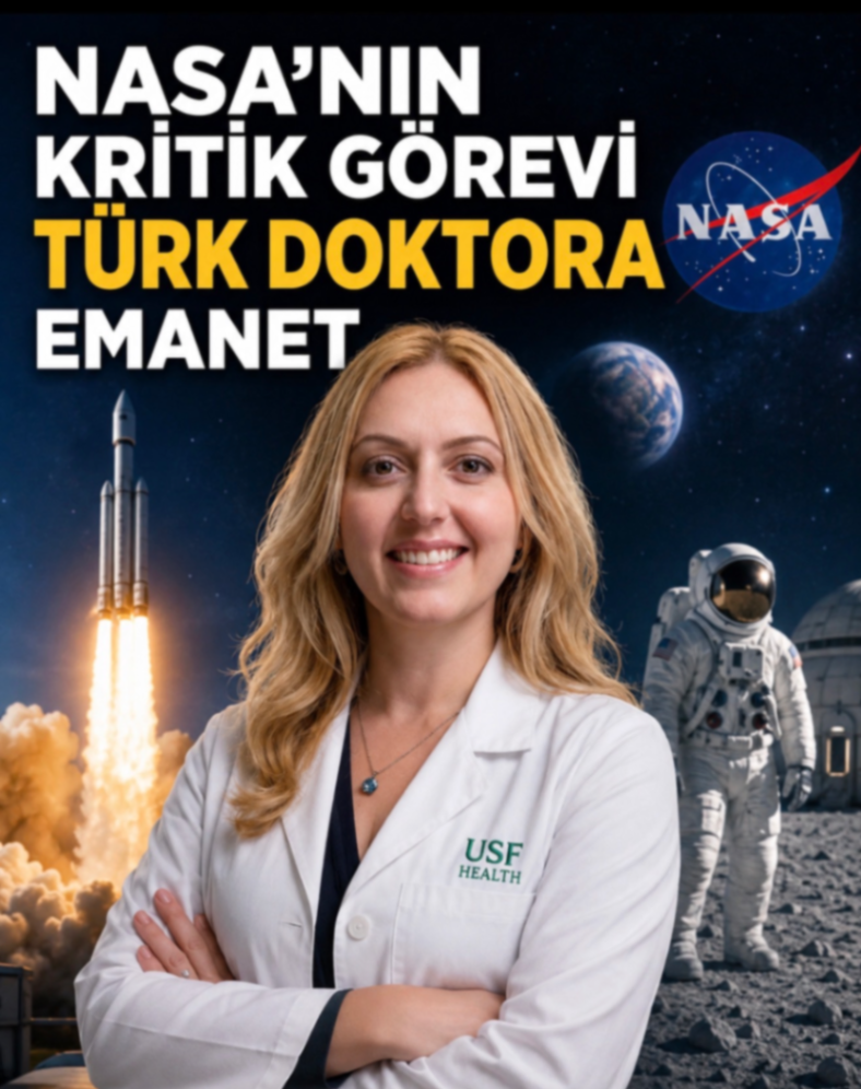 NASA'NIN KRİTİK GÖREVİ TÜRK DOKTORA NASA EMANET