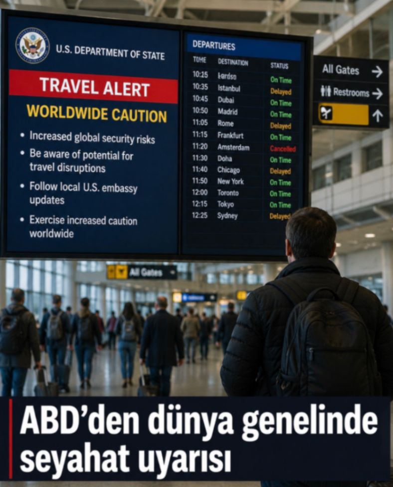 ABD'den dünya genelinde seyahat uyarısı