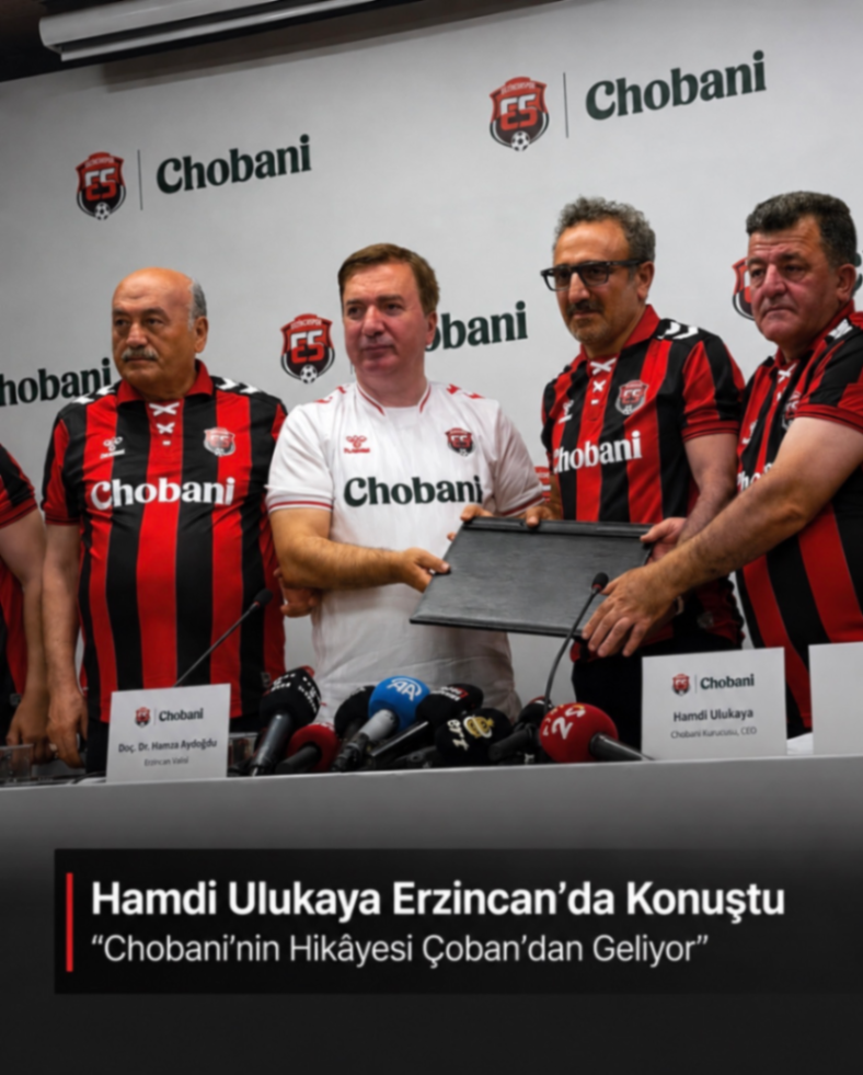 Hamdi Ulukaya Erzincan'da Konuştu "Cobani'nin Hikâyesi Çoban'dan Geliyor"