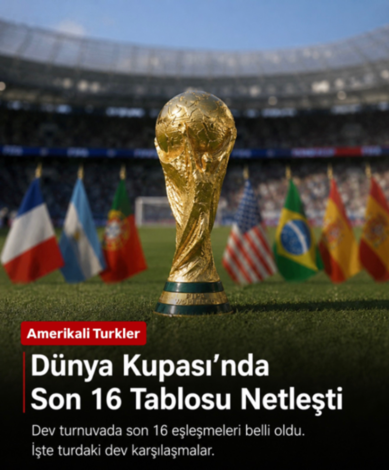 Dünya Kupası’nda Son 16 Eşleşmeleri Belli Oldu