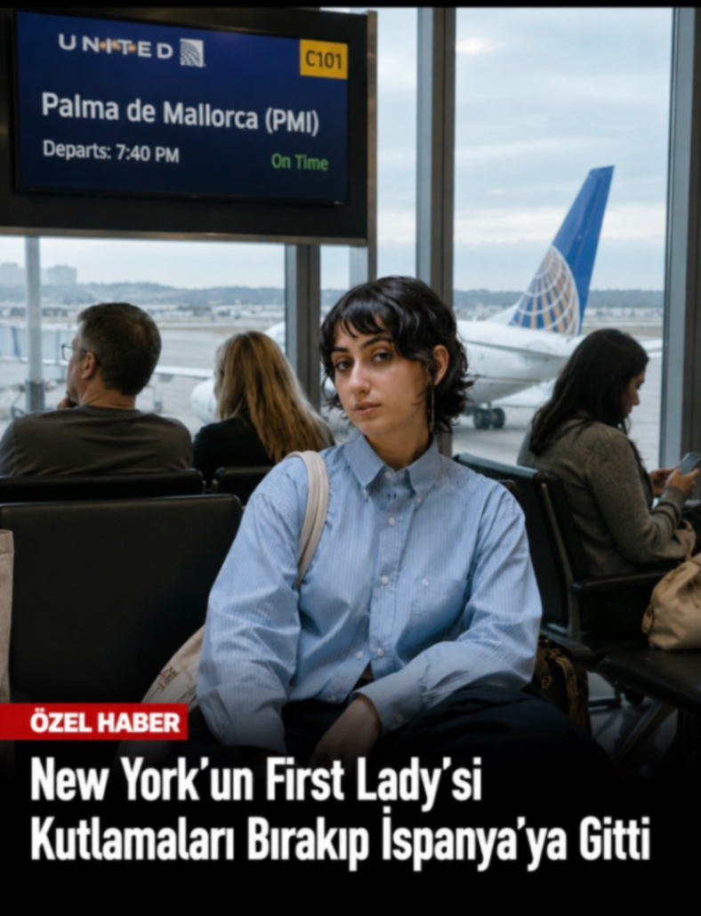 New York'un First Lady'si Kutlamaları Bırakıp İspanya'ya Gitti