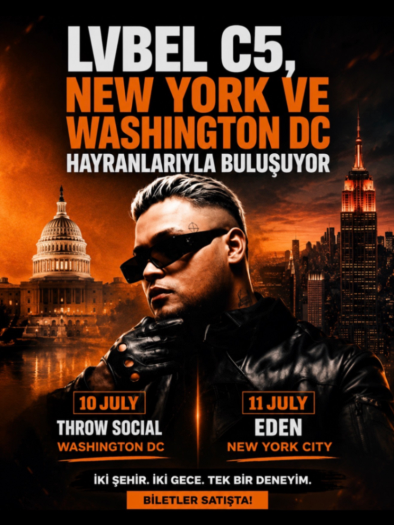 LVBEL C5, NEWYORK VE WASHINGTON DC HAYRANLARIYLA BULUŞUYOR