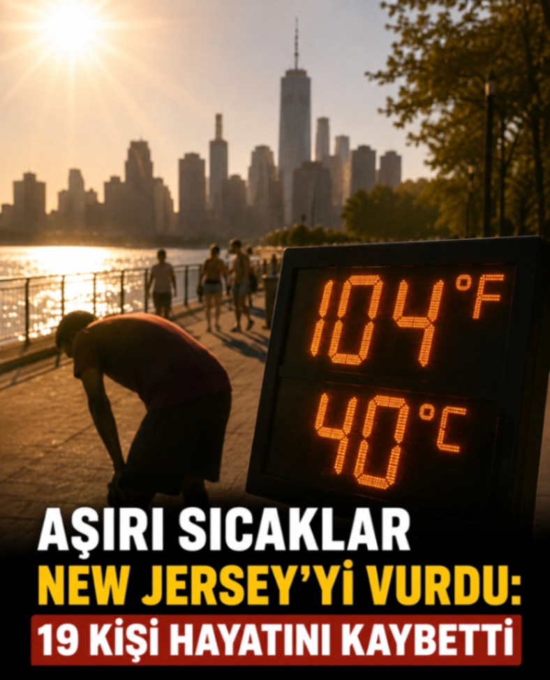AŞIRI SICAKLAR NEW JERSEY'Yi VURDU: 19 KiŞİ HAYATINI KAYBETTİ