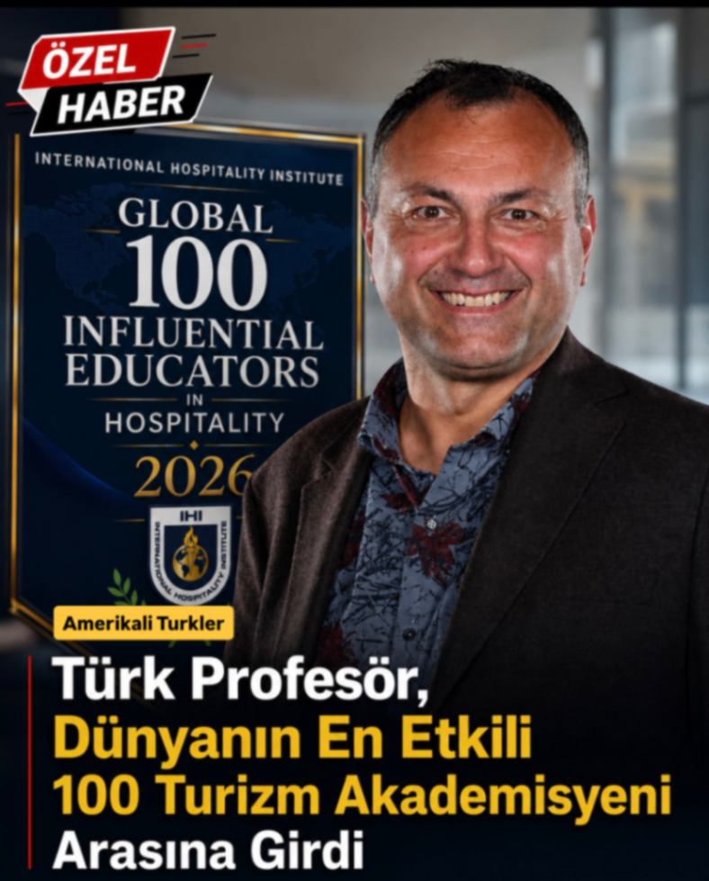 Türk Profesör, Dünyanın En Etkili 100 Turizm Akademisyeni Arasına Girdi