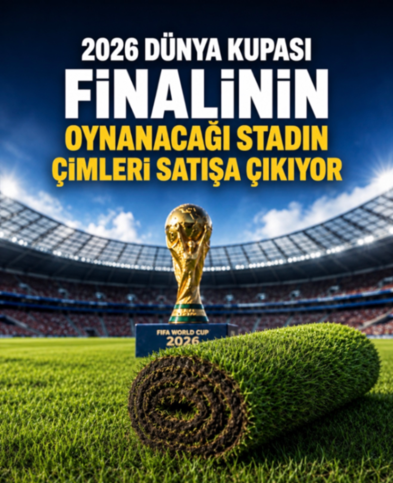 2026 Dünya Kupası Finalinin Oynanacağı Stadın Çimleri Satışa Çıkıyor