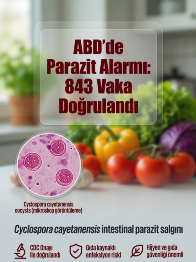 ABD'de Parazit Alarmı: 843 Vaka Doğrulandı