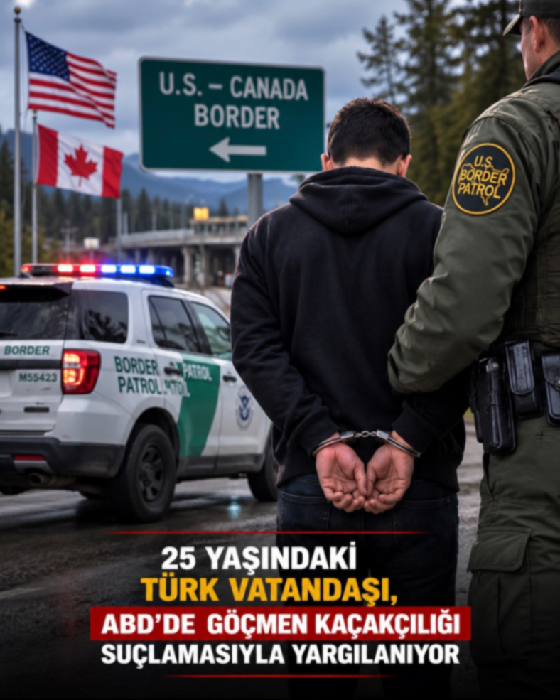 25 Yaşındaki Türk Vatandaşı, ABD’de Göçmen Kaçakçılığı Suçlamasıyla Yargılanıyor