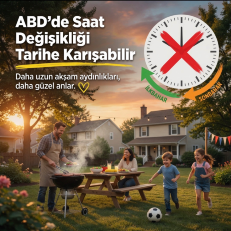 ABD'de Saat Değişikliğı Tarihe Karışabilir