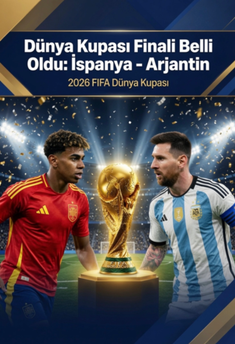 Dünya Kupası Finali Belli Oldu: İspanya - Arjantin