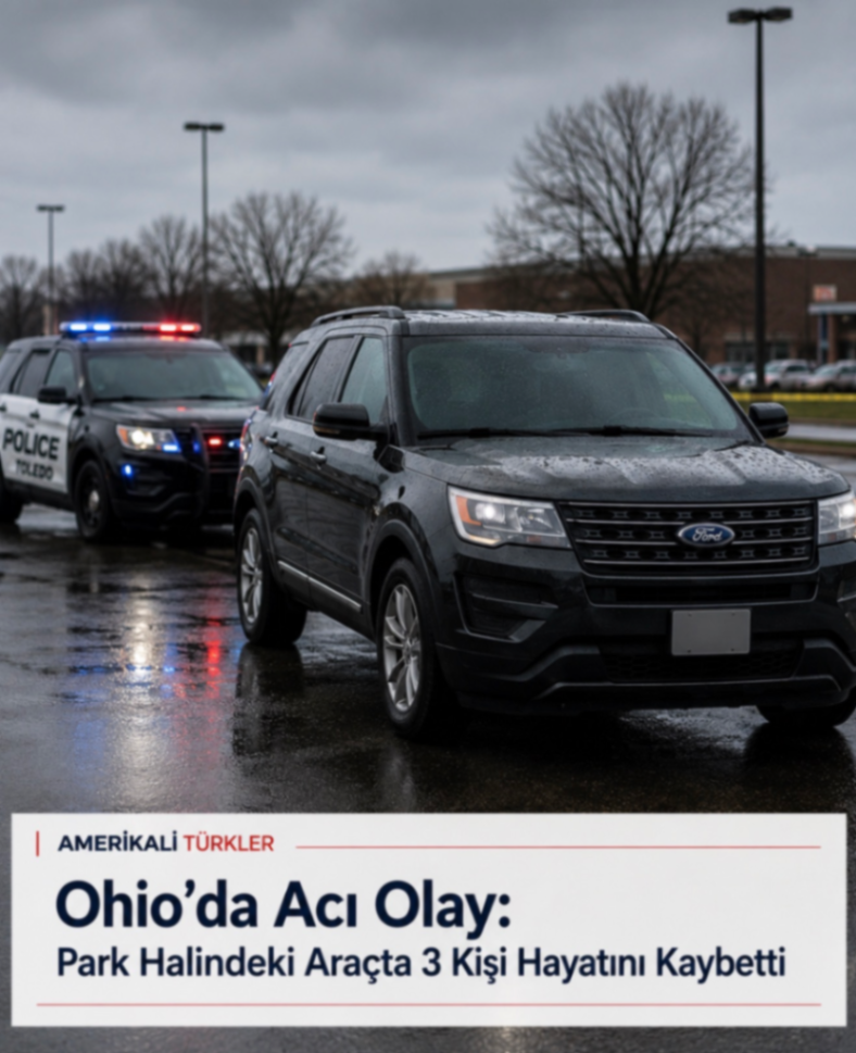Ohio'da Acı Olay: Park Halindeki Araçta 3 Kişi Hayatını