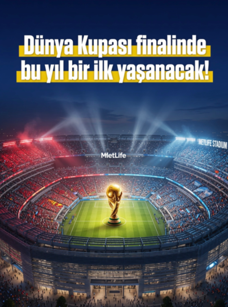Dünya Kupası finalinde bu yıl bir ilk yaşanacak!,
