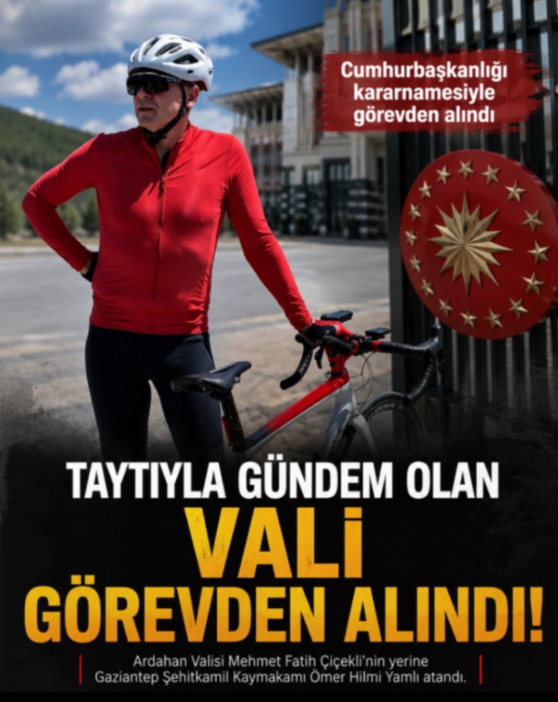 TAYTIYLA GÜNDEM OLAN VALi GÖREVDEN ALINDI!
