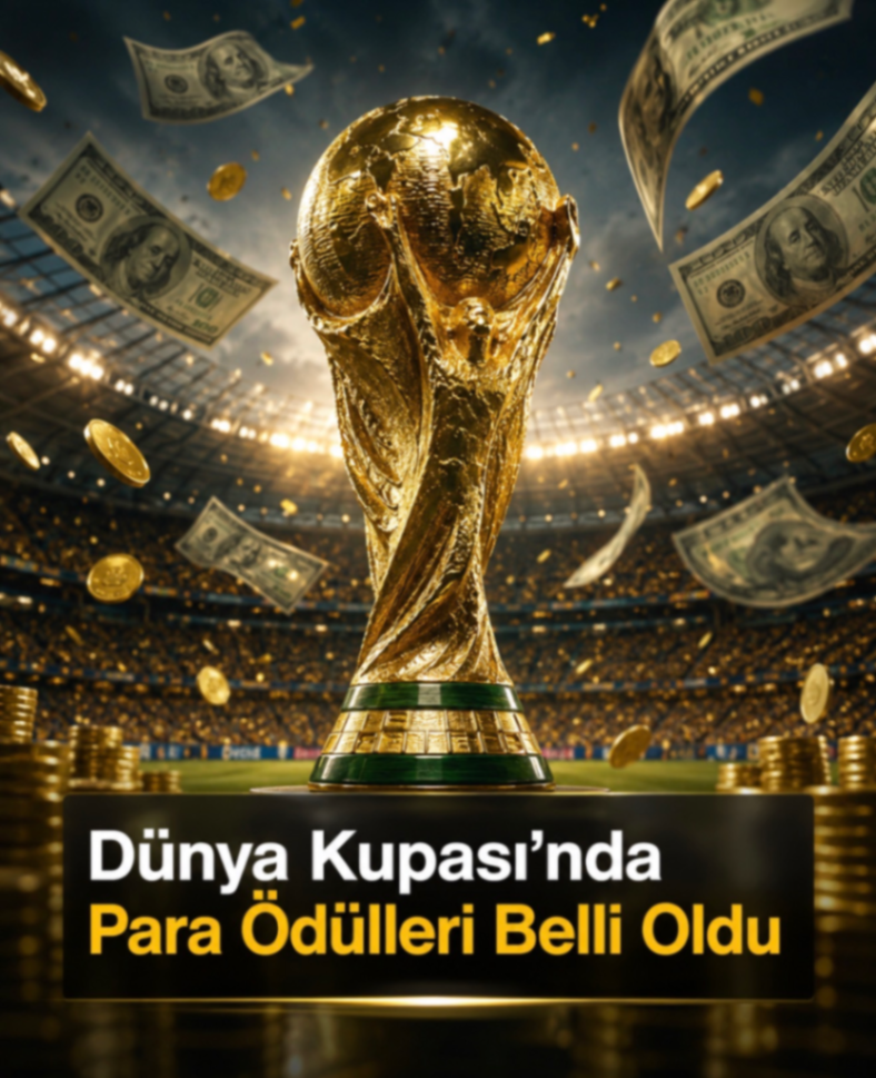 Dünya Kupası'nda Para Odülleri Belli Oldu