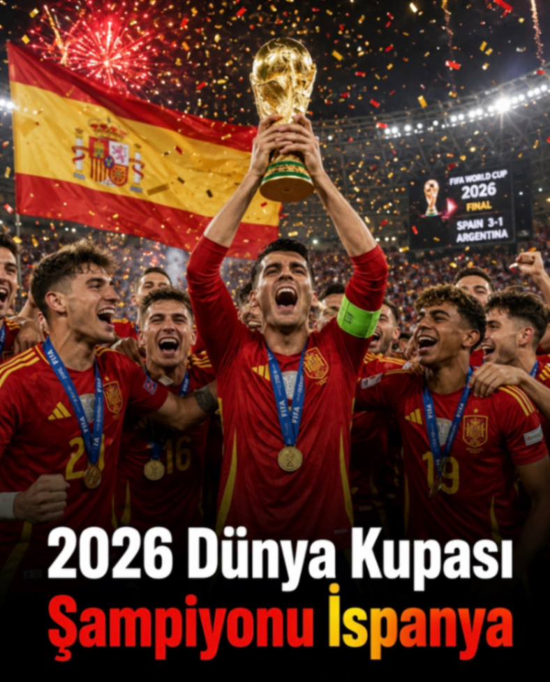 2026 Dünya Kupası Şampiyonu İspanya