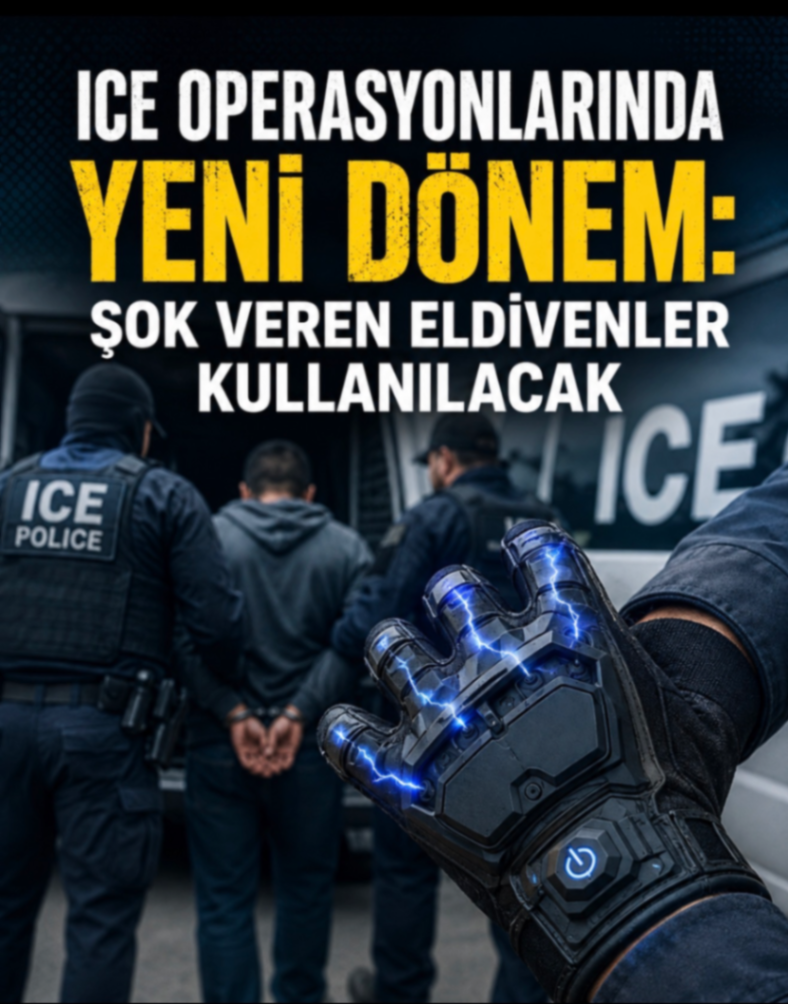 ICE Ekiplerine Elektrik Şoku Veren Eldiven Geliyor