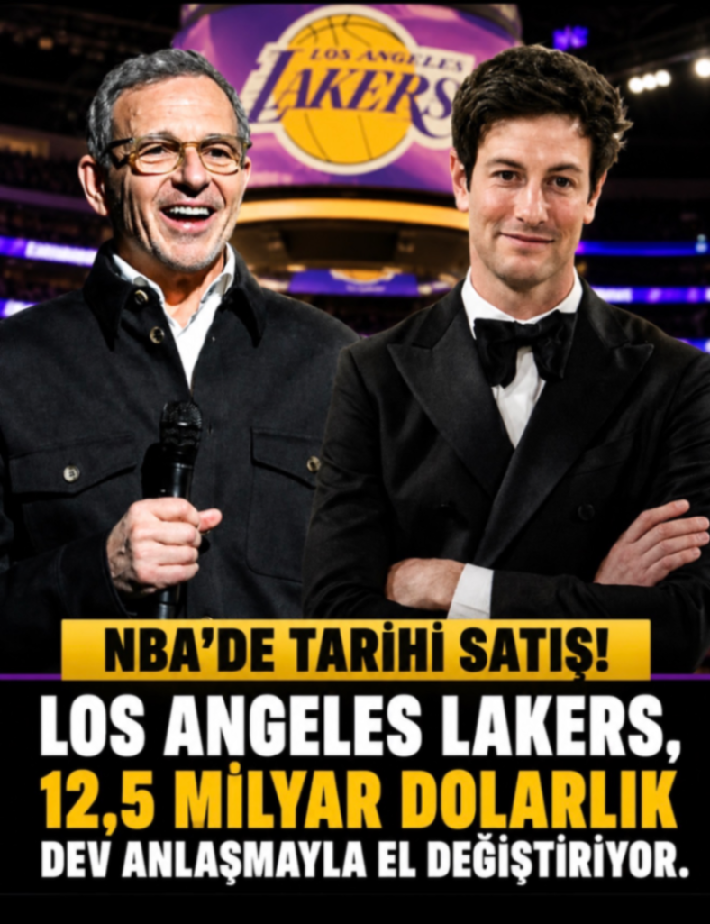 NBA'DE TARİHİ SATIŞ! LOS ANGELES LAKERS, 12,5 MİLYAR DOLARLIK DEV ANLAŞMAYLA EL DEĞİŞTİRİYOR.