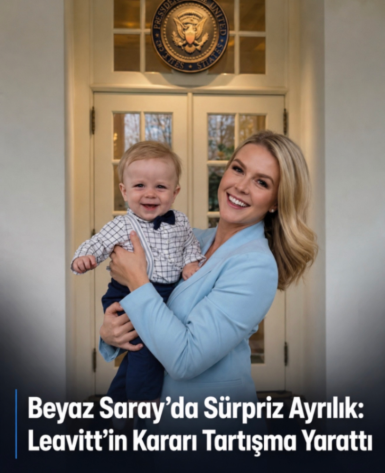 Beyaz Saray'da Sürpriz Ayrılık: Leavitt'in Kararı Tartışma Yarattı