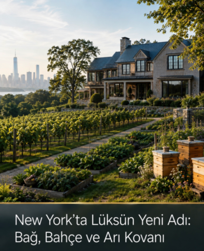 New York'ta Lüksün Yeni Adı: Bağ, Bahçe ve Arı Kovanı